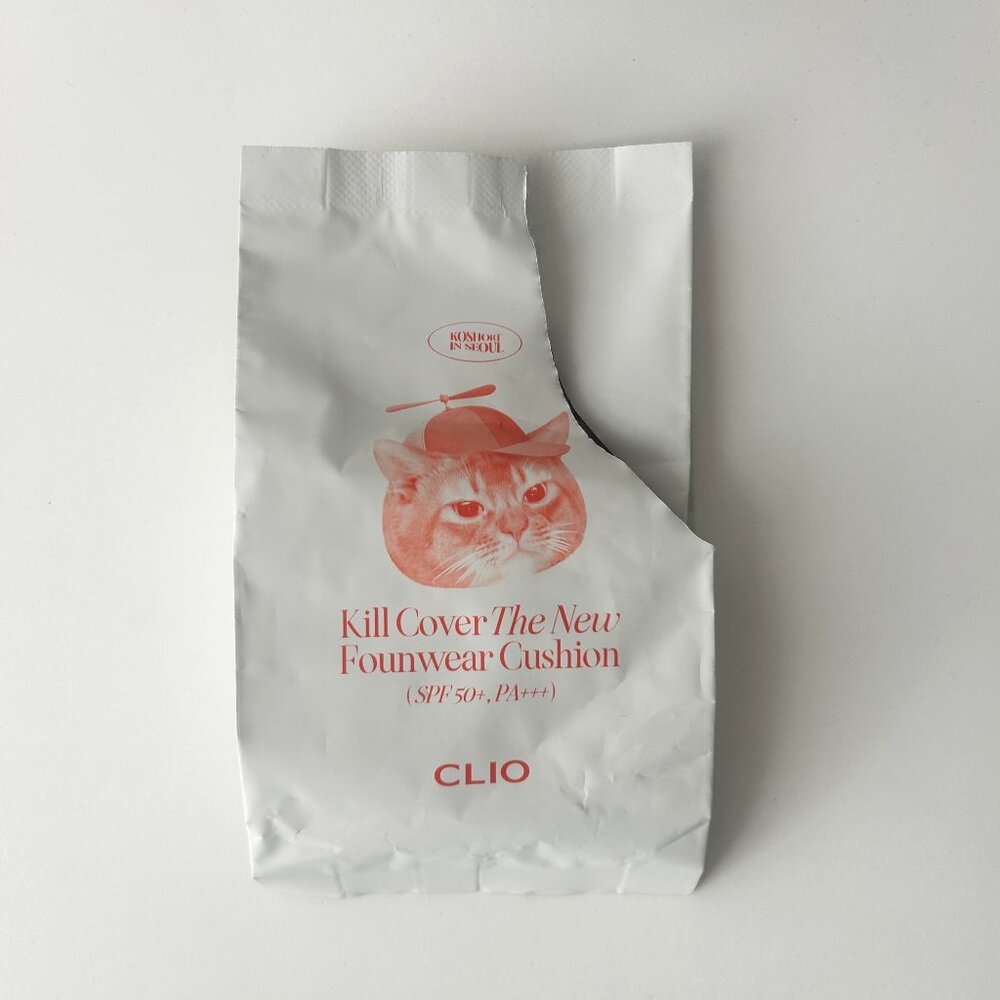 [SEOUL LIMITED] CLIO Kill Cover The New Founwear Cushion Foundation Refill+Puff